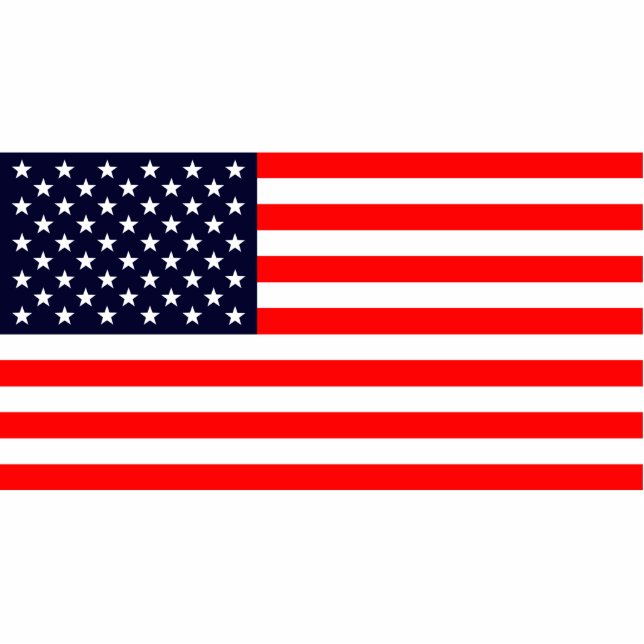 United States of America flag Cutout (Front)