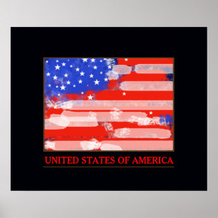 United States of America flag decor