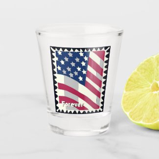 UNITED STATES OF AMERICA FLAG FOREVER STAMP