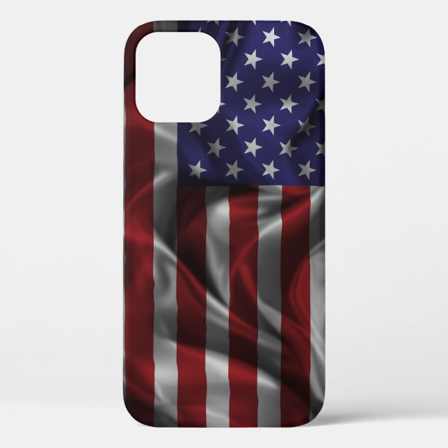 United States of America Flag iPhone 12 Pro Case (Back)