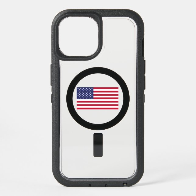 United States of America Flag iPhone 15 Case (Back)