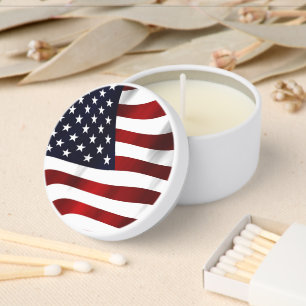 UNITED STATES OF AMERICA FLAG MINI CANDLE FAVORS