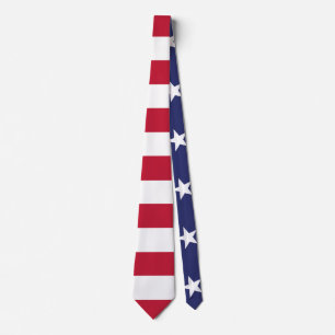 United States of America Flag Neck Tie