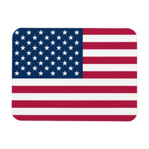United States of America flag patriotic Magnet