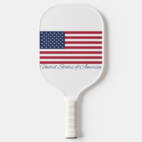 United States of America Flag Pickleball Paddle