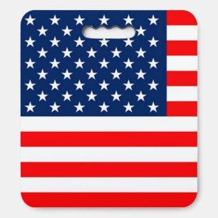 United States of America Flag Seat Cushion