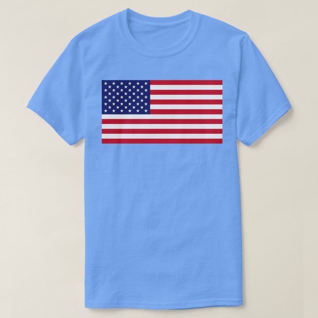 United States of America Flag T-Shirt (Design Front)