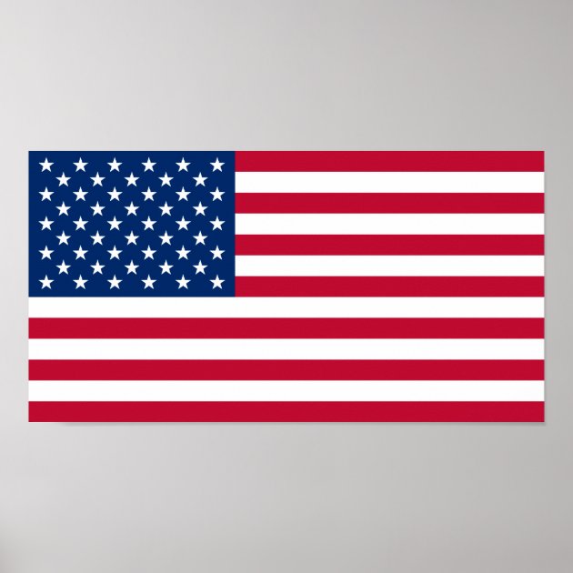 United States Of America Flag USA US Flagge Poster Zazzle   United States Of America Flag Usa Us Flagge Poster Raa9b068e4e2d4a86b4b0938271d4d2d0 Zi5b 8byvr 630 