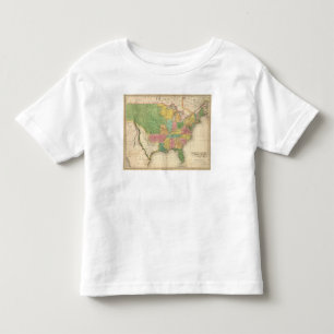 United States of America History Map Toddler T-shirt