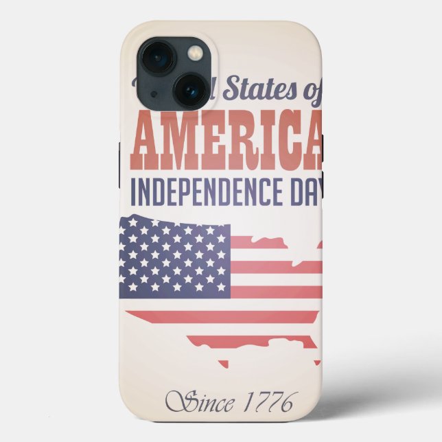 United States of America Independence Day Case-Mate iPhone Case (Back)