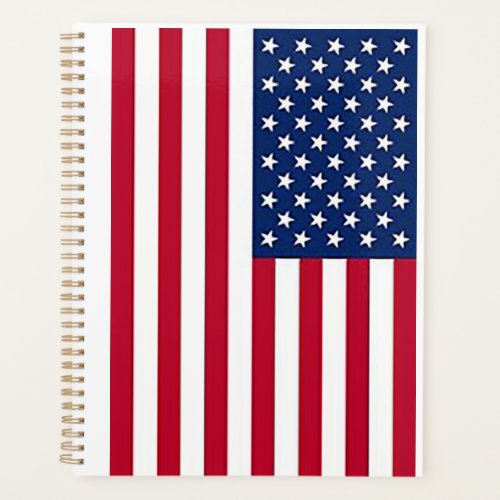 United States of America National flag Planner