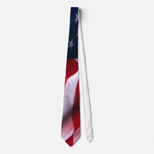 United States of America National  Flag Tie