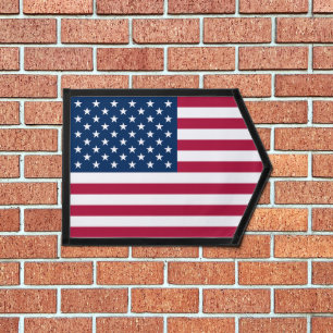 United States of America patriotic USA Pennant