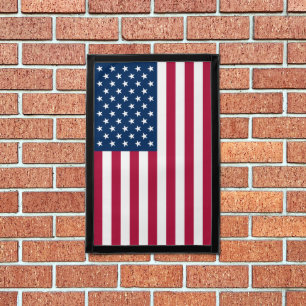 United States of America patriotic vertical Pennant