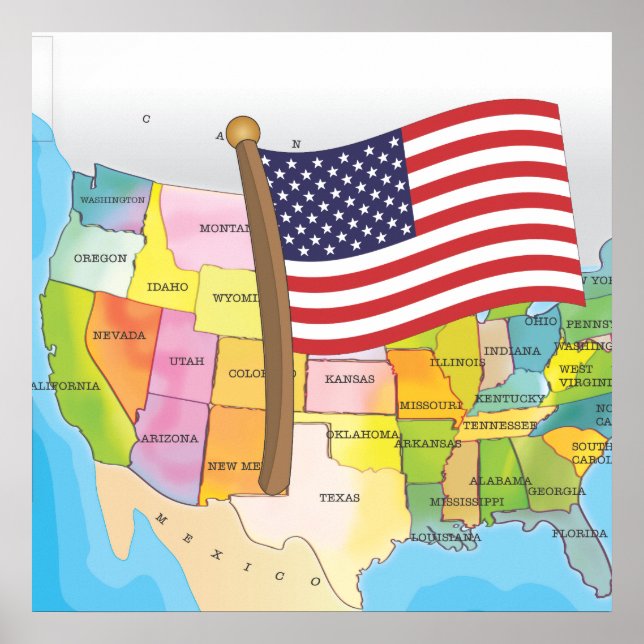 United States Of America Poster (Front)