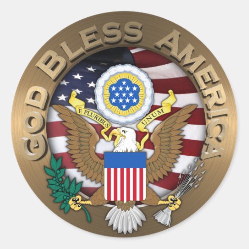 United States of America Seal _ God Bless America