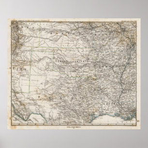 United States of America South Indian Territory Poster