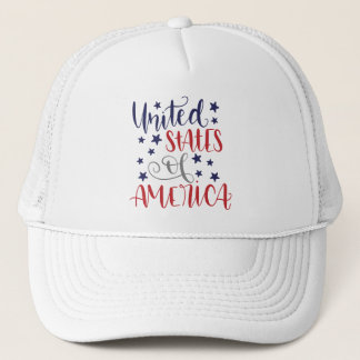 United States Of America Trucker Hat
