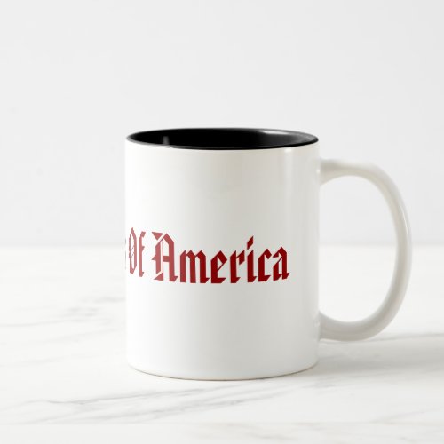 United States Of America Two_Tone Coffee Mug