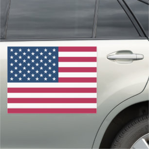 United States of America USA flag large rectangle Car Magnet