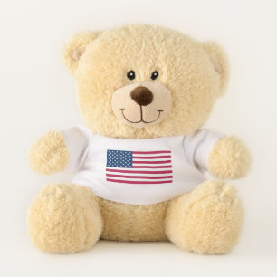 United States of America USA flag patriotic Teddy Bear