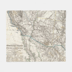 United States of America West Fleece Blanket