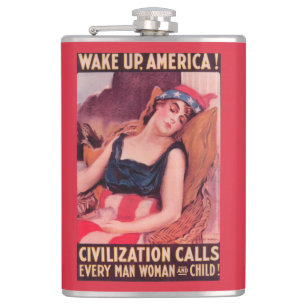 United States of AmericaWar II Promotional Flask