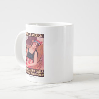 United States of AmericaWar II Promotional Large Coffee Mug