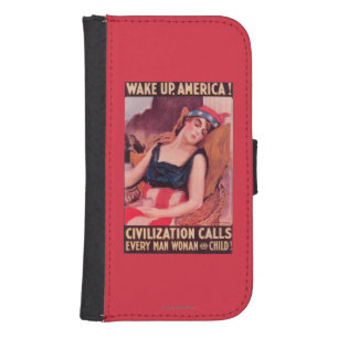 United States of AmericaWar II Promotional Galaxy S4 Wallet Case
