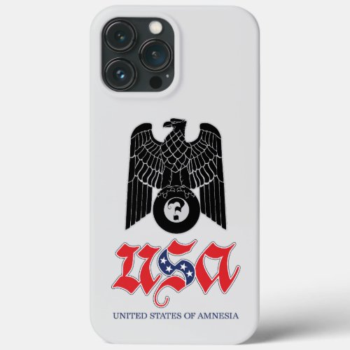 United States of Amnesia iPhone 13 Pro Max Case