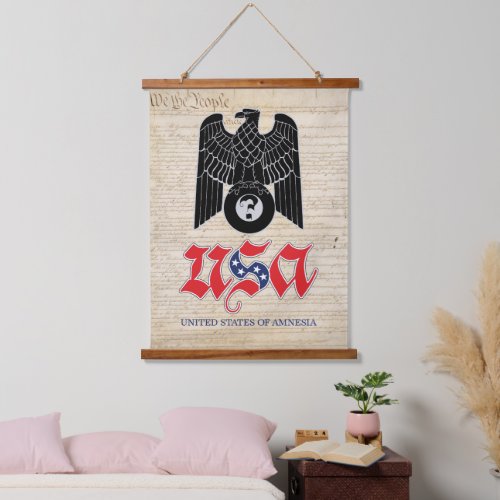 United States of Amnesia Hanging Tapestry