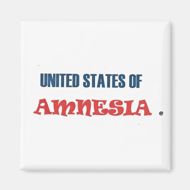 UNITED STATES OF AMNESIA MAGNET (Front)