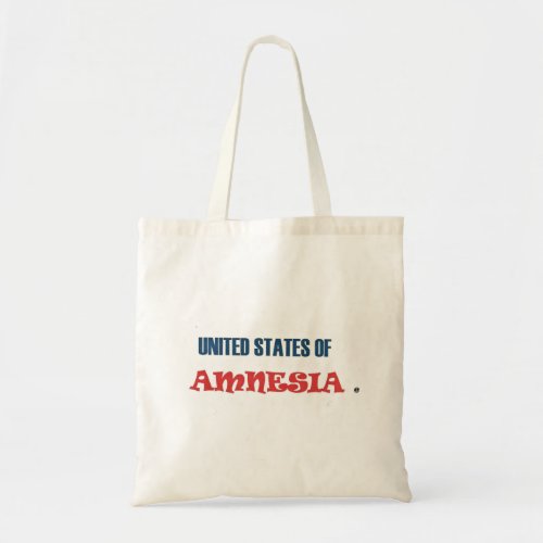 UNITED STATES OF AMNESIA TOTE BAG
