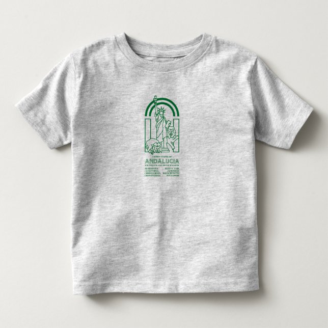 United States of Andalucia Toddler T-shirt (Front)
