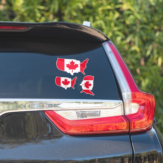 United States of Canada Sticker (Car Side)