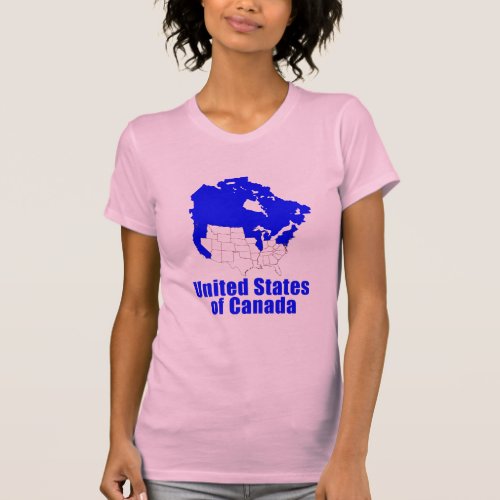 United States of Canada T_Shirt