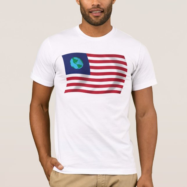 United States of Earth Flag Shirt (Front)