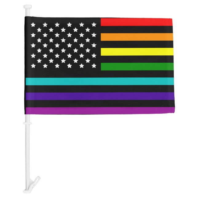 UNITED STATES OF EQUALITY RAINBOW FLAG  (Front)
