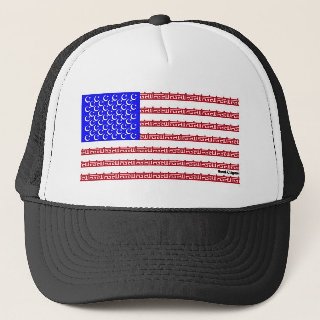 United States of Islam Trucker Hat (Front)