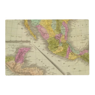 United States Of Mexico Placemat