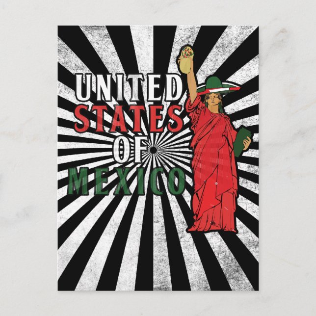 United States of Mexico Postcard (Front)