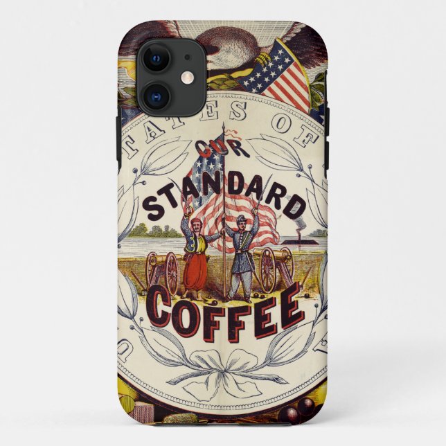 United States Our Standard Coffee Case-Mate iPhone Case (Back)