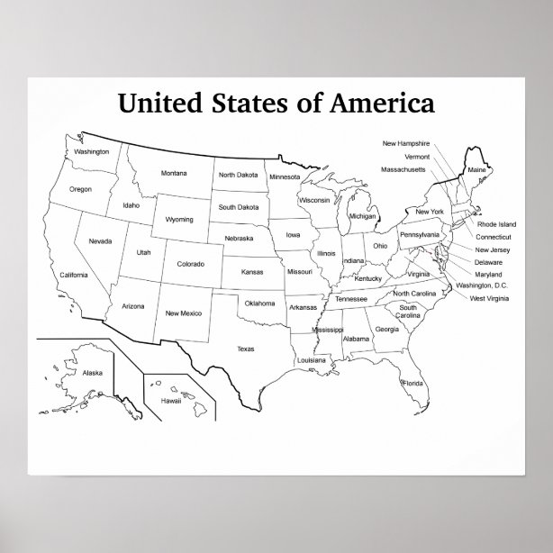 Personalized Map Of United States Gifts on Zazzle