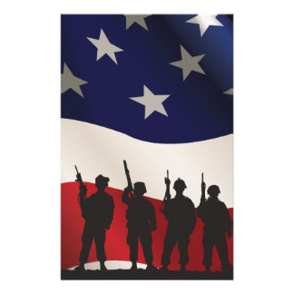 United States Army Stationery, Custom United States Army Stationary