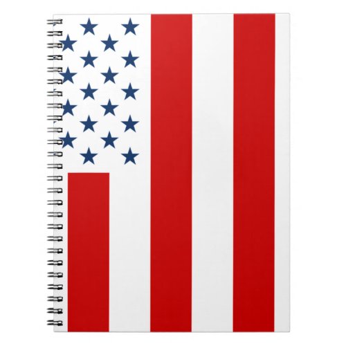 United States Peacetime Flag Notebook