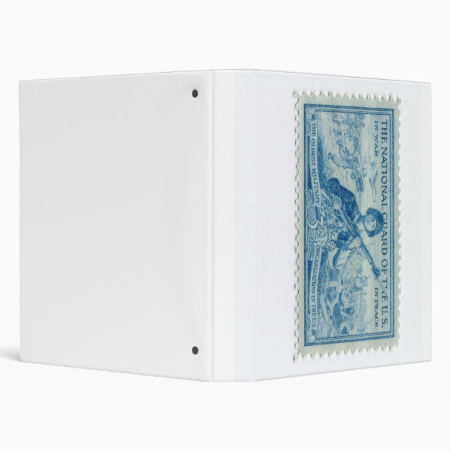 United States Postage Stamp Binder (Background)