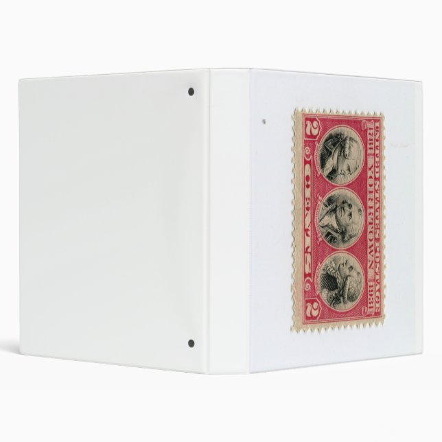 United States Postage Stamp Binder (Background)