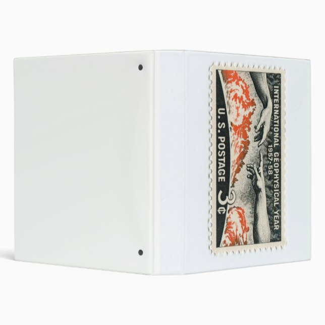 United States Postage Stamp Binder (Background)