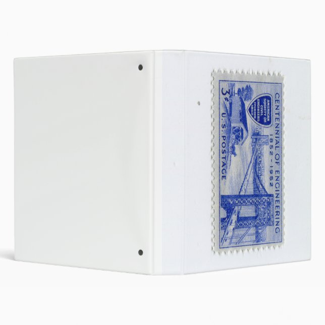 United States Postage Stamp Binder (Background)