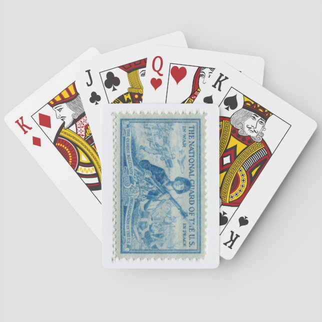 United States Postage Stamp Deck of Playing Cards (Back)